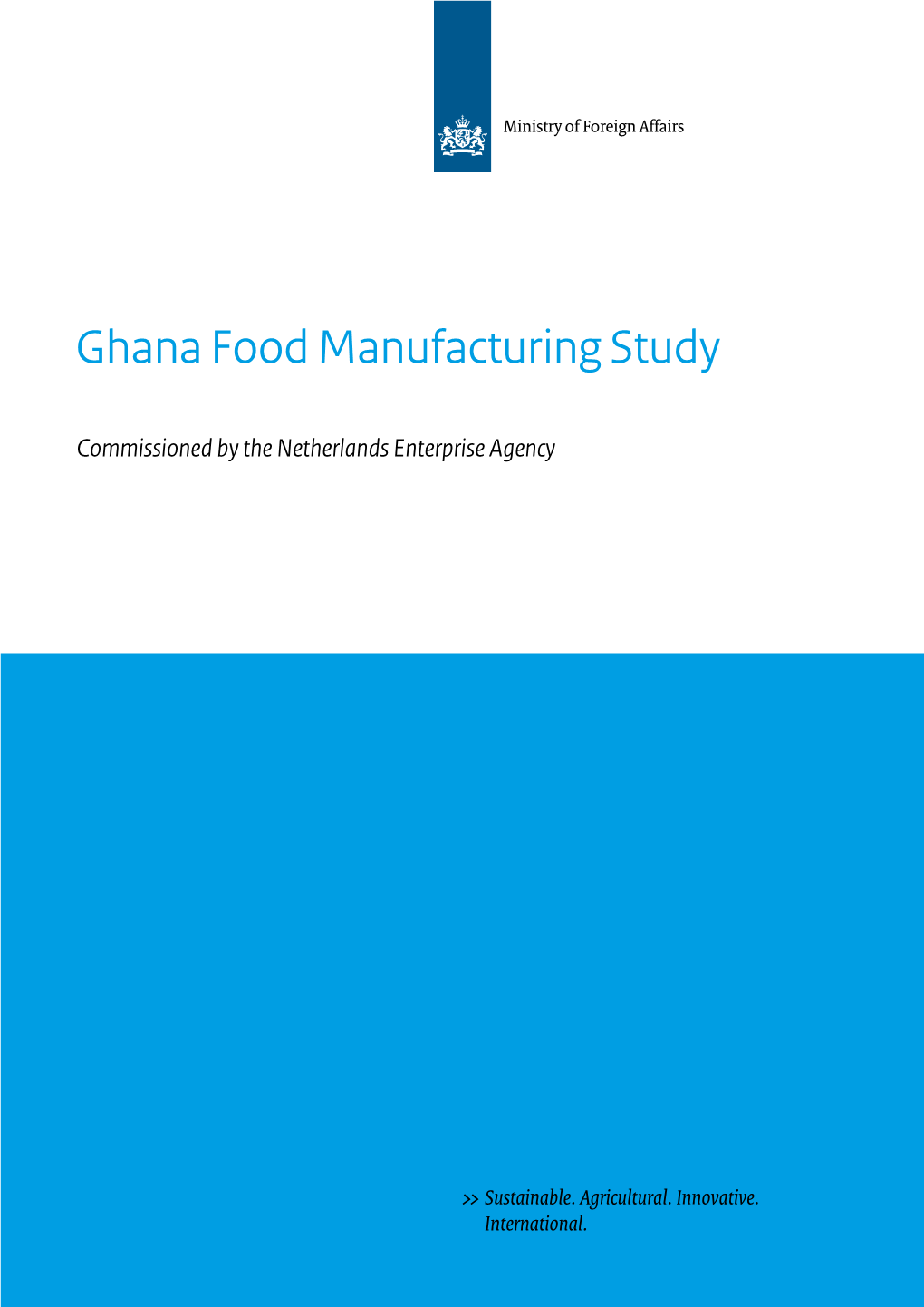 Ghana Food Manufacturing Study