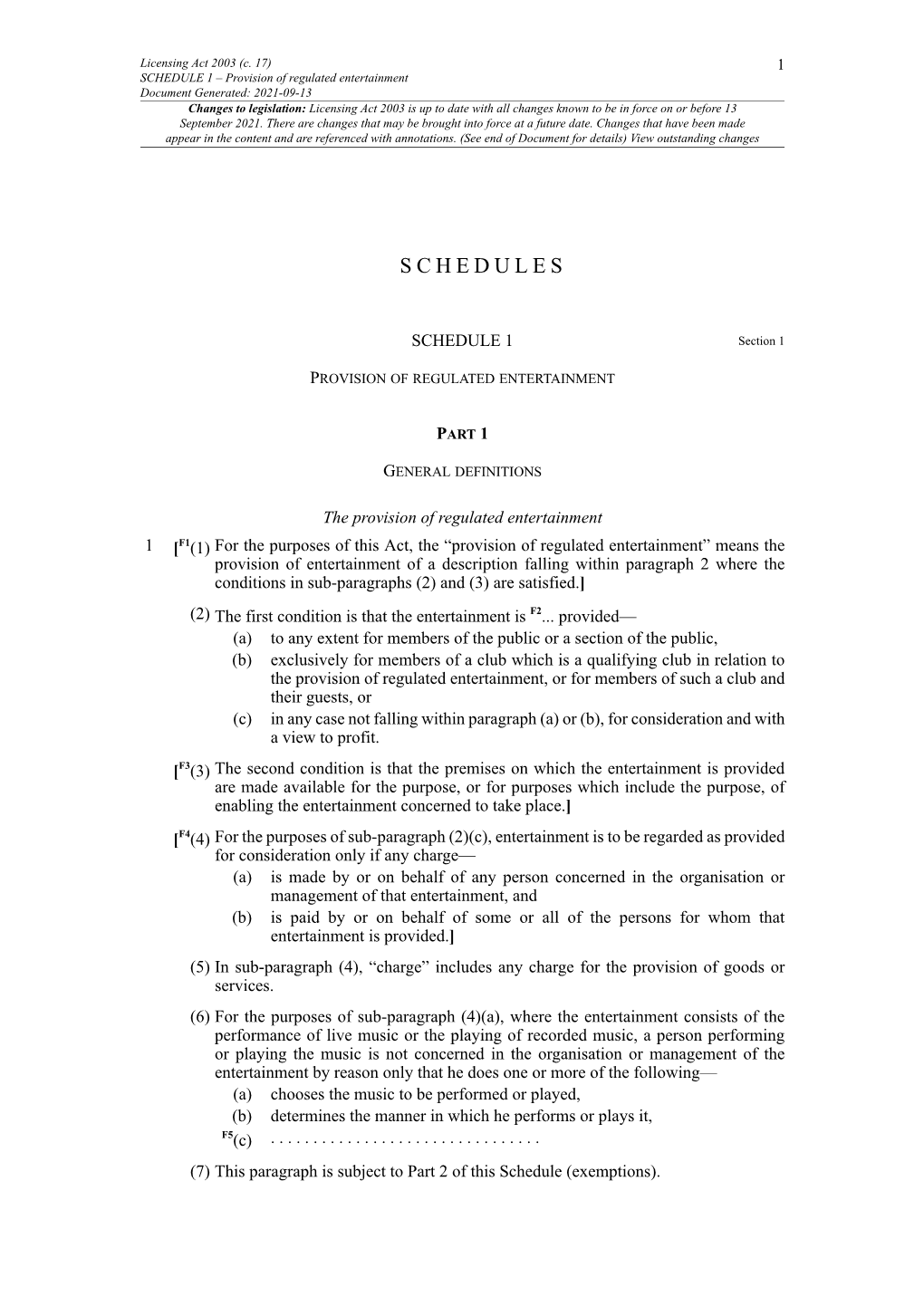 Licensing Act 2003 (C