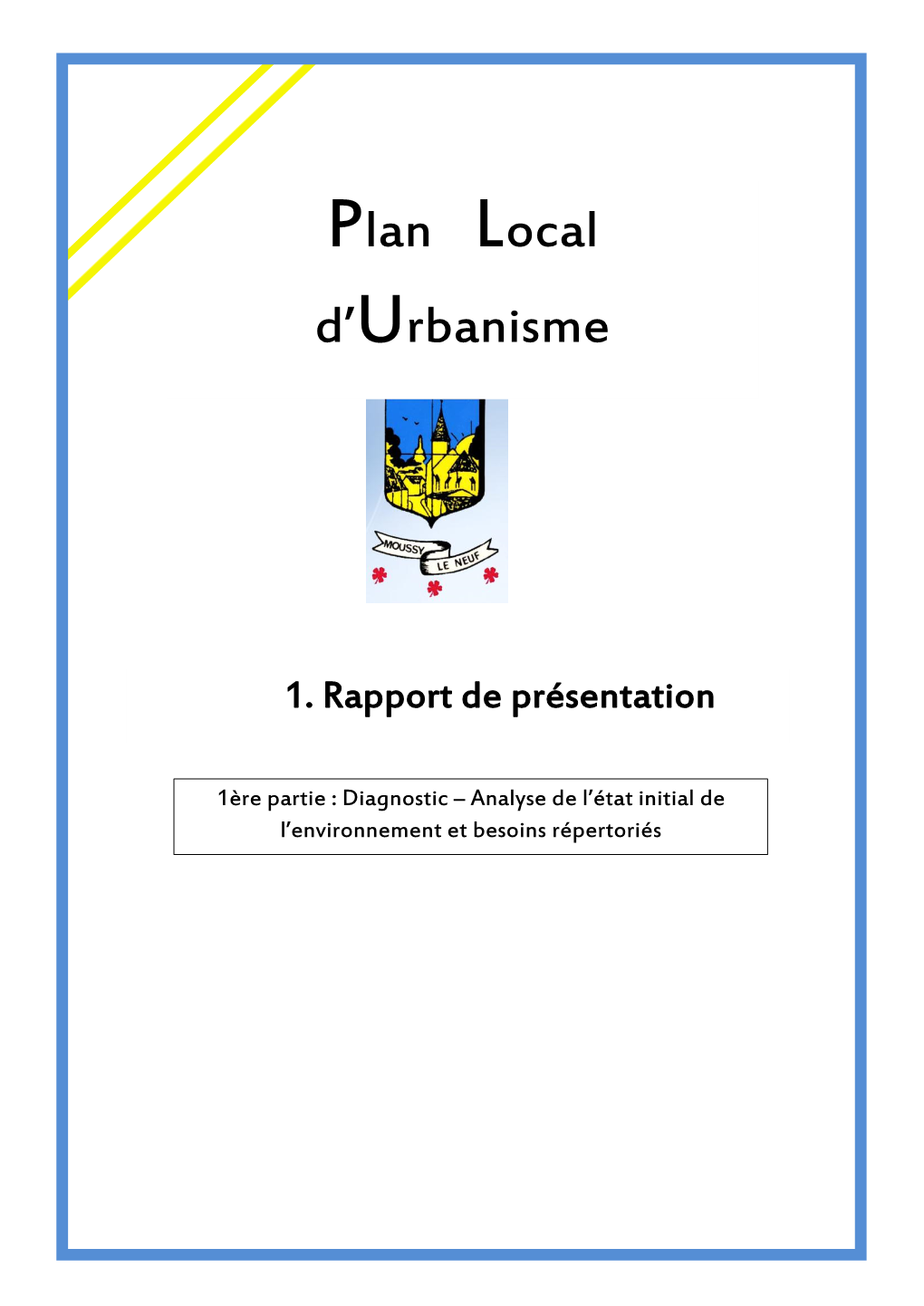 Plan Local D'urbanisme