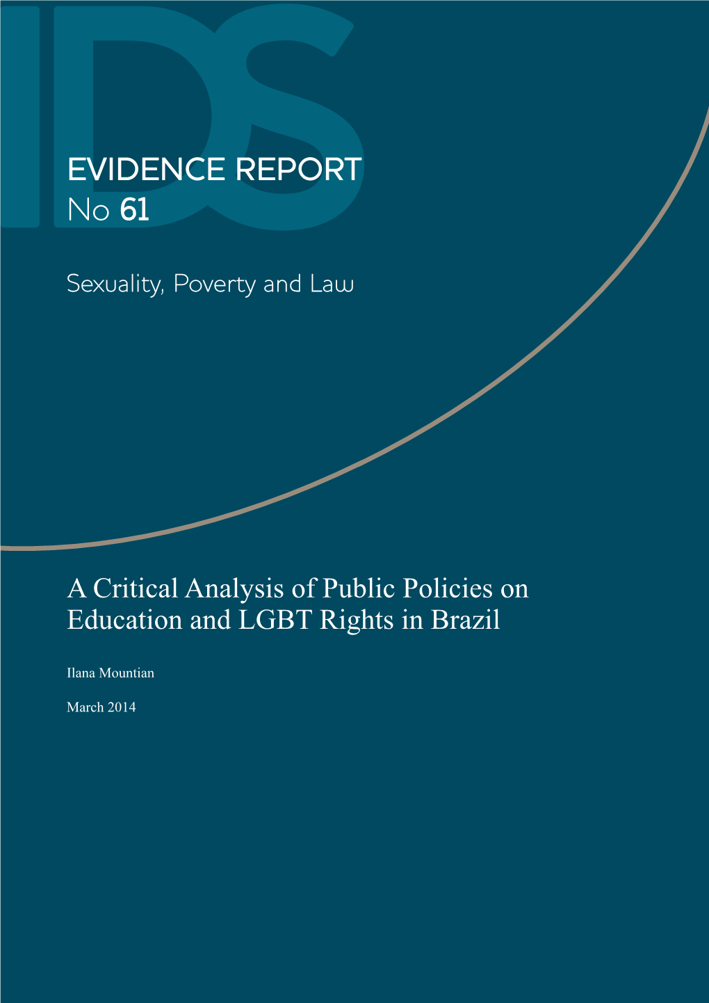 A Critical Analysis of Public Policies on Education and LGBT Rights in Brazil