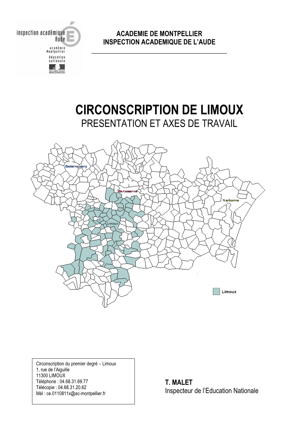 A – Circonscription