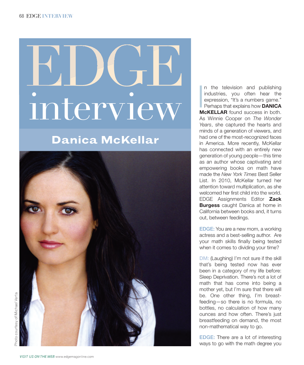 DANICA Mckellar Found Success in Both