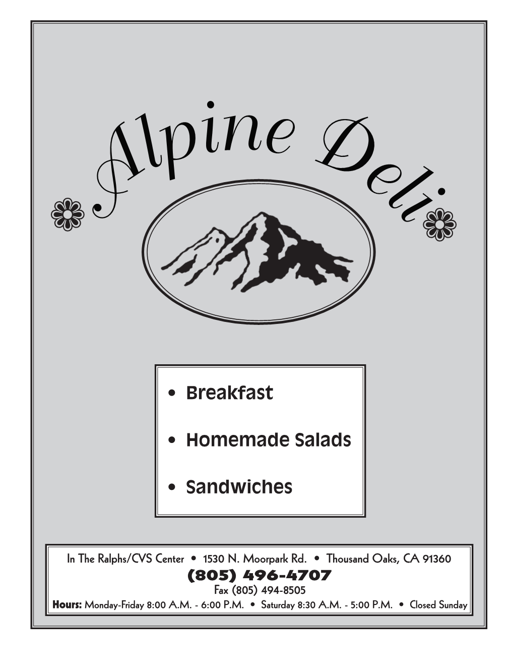 Alpine Menu Dec2014.Indd