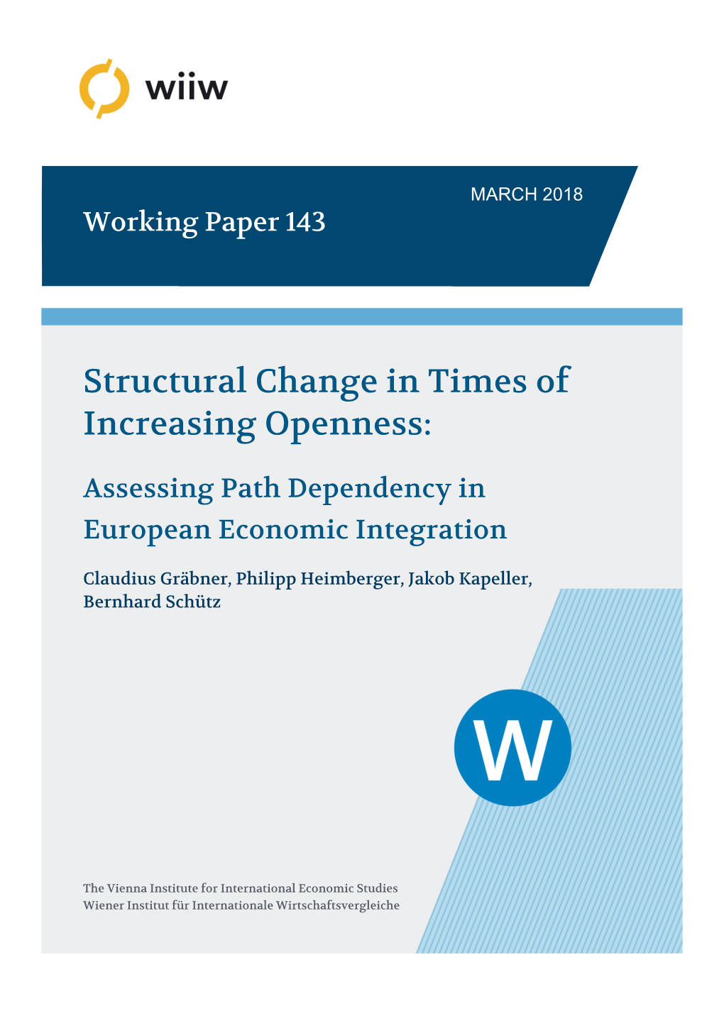 Structural Change in Times of Increasing Openness