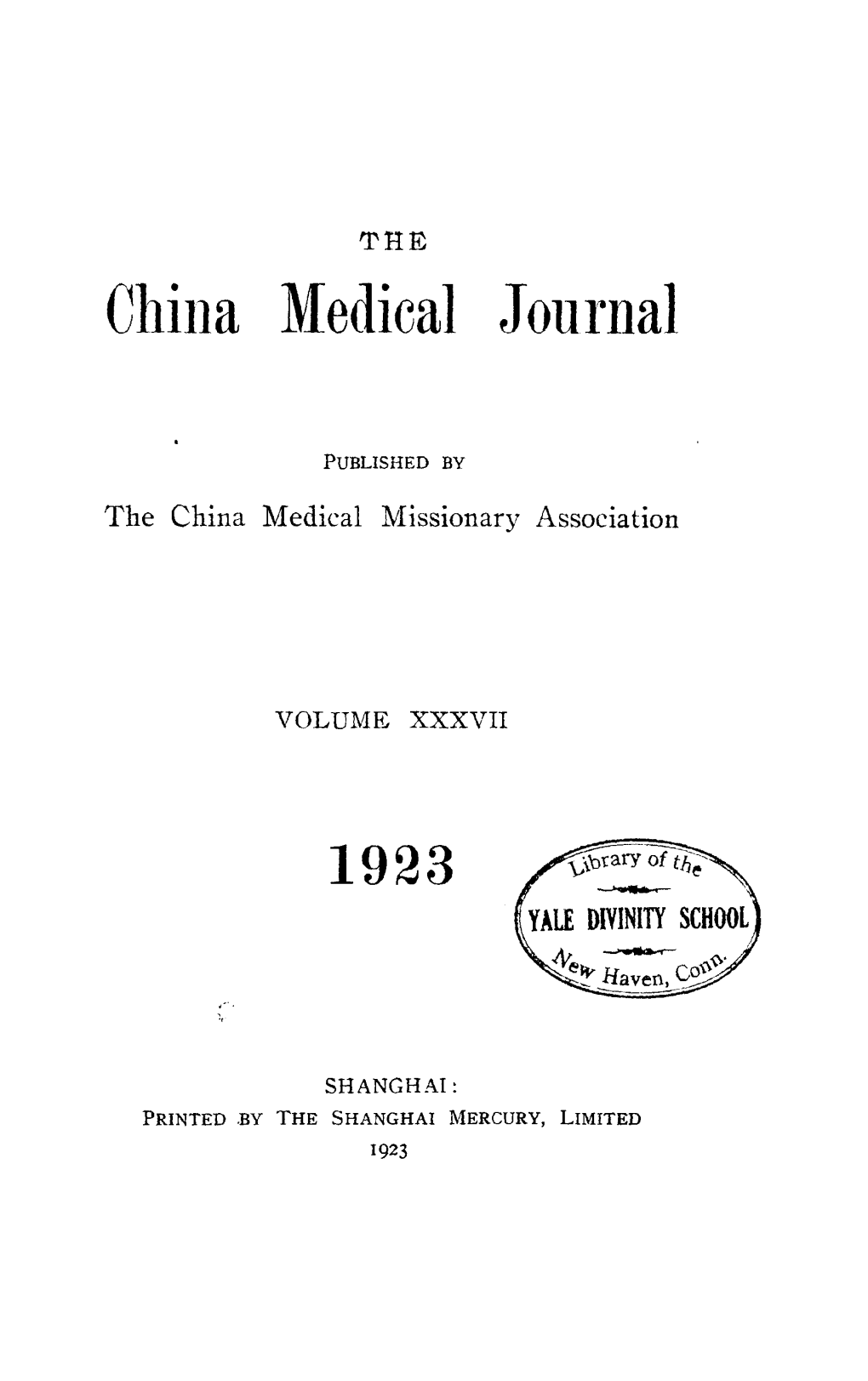 China Medical Journal