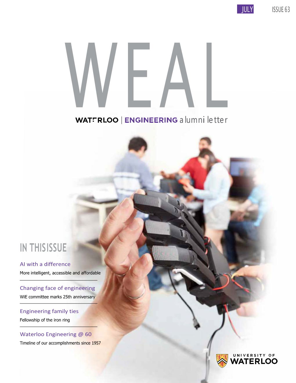 Weal July 2017 | Issue 63 Contact Us