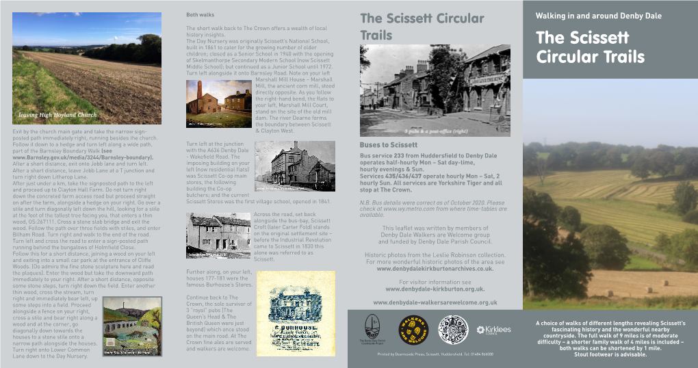 The Scissett Circular Trails