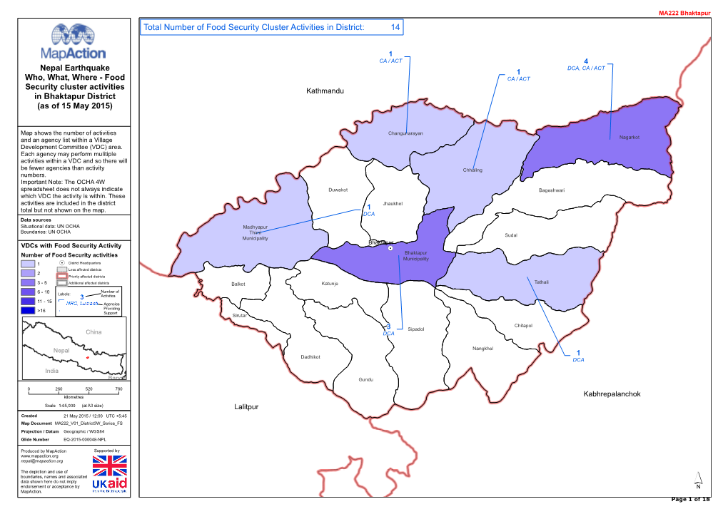 Nepal Earthquake Who, What, Where