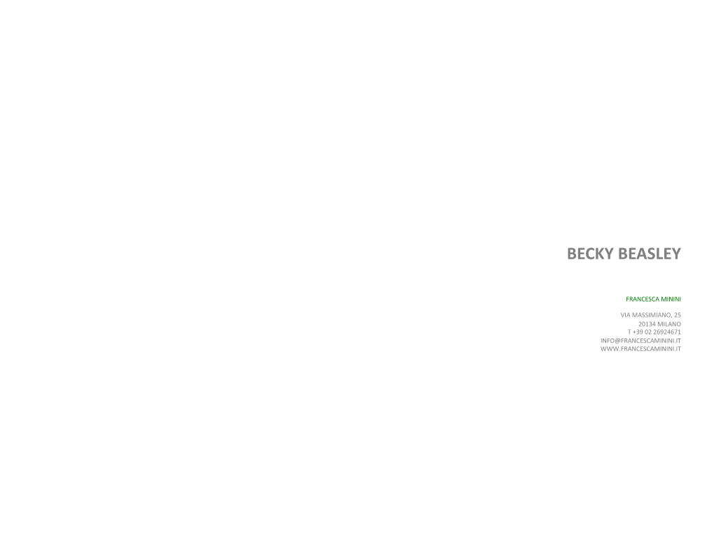 Becky Beasley