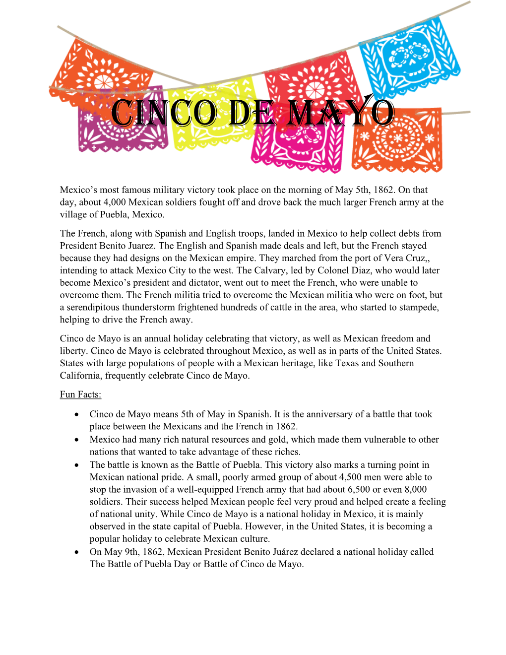 Cinco De Mayo