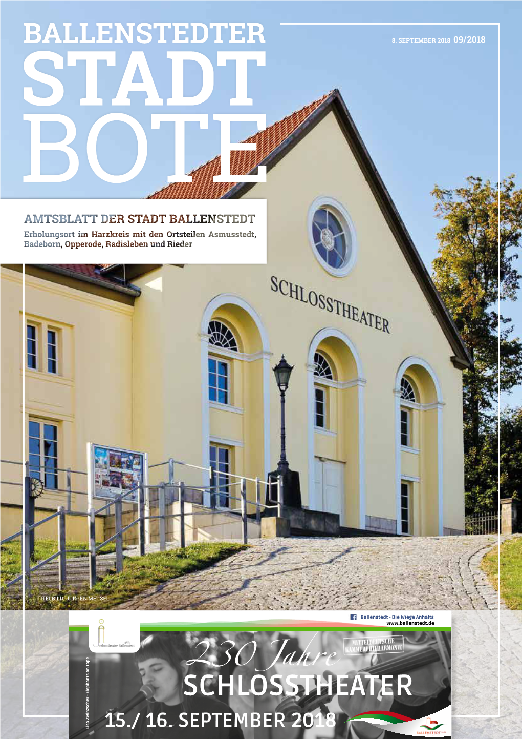 Ballenstedter Stadtbote September 2018