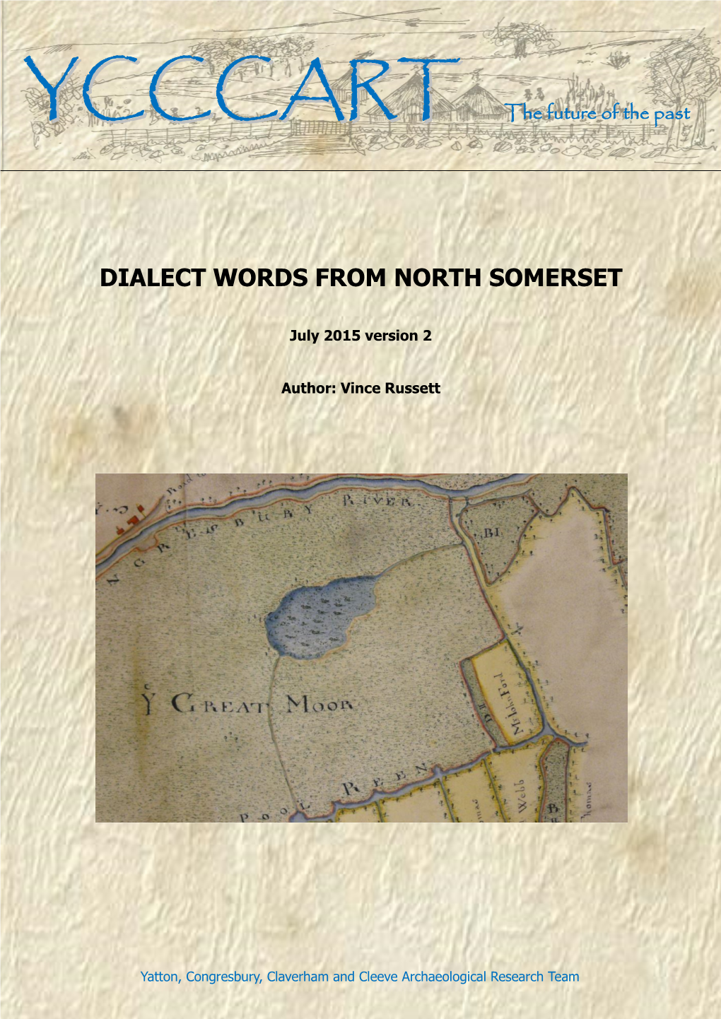 Dialect Words from North Somerset