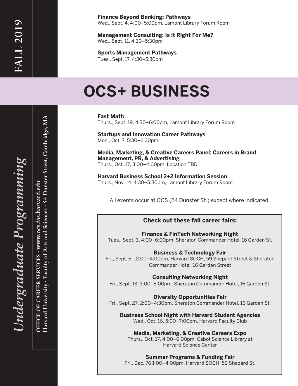 Ocs+ Business