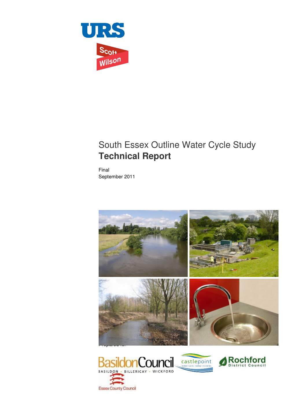 South Essex Outline Water Cycle Study Technical Report