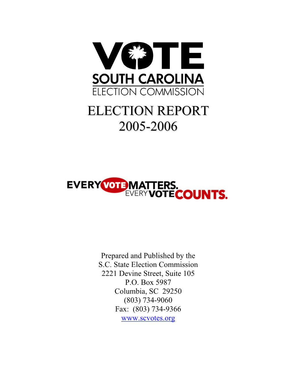 Election Report 2005-2006