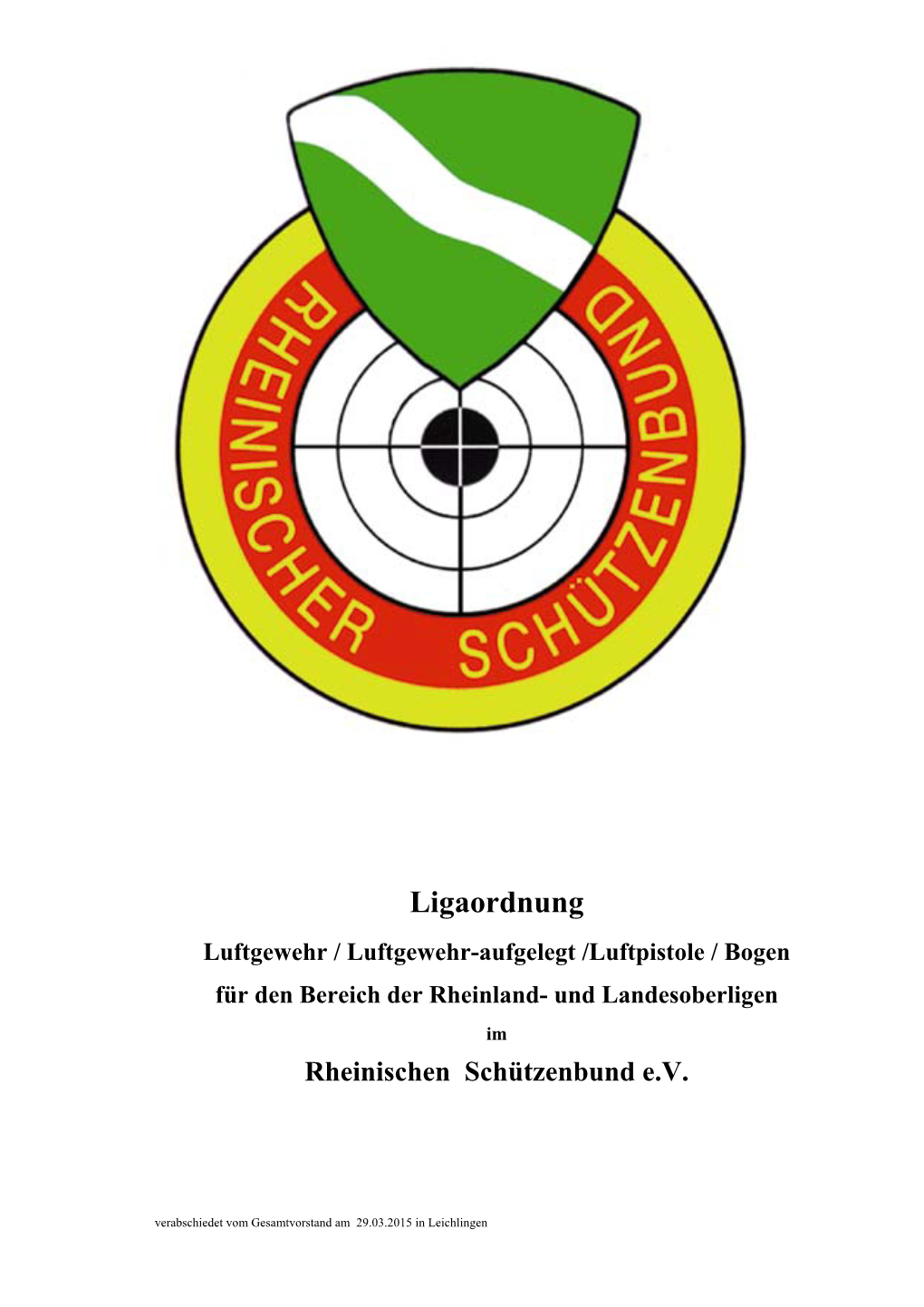 RSB-Ligaordnung 2015 Endfassung