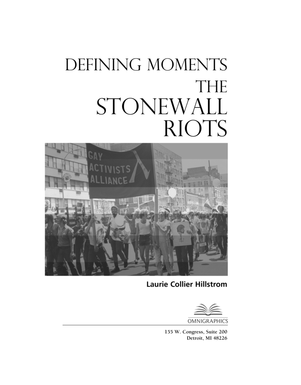 The Stonewall Riots 2/5/16 10:34 PM Page Iii DM - the Stonewall Riots 2/5/16 10:34 PM Page V