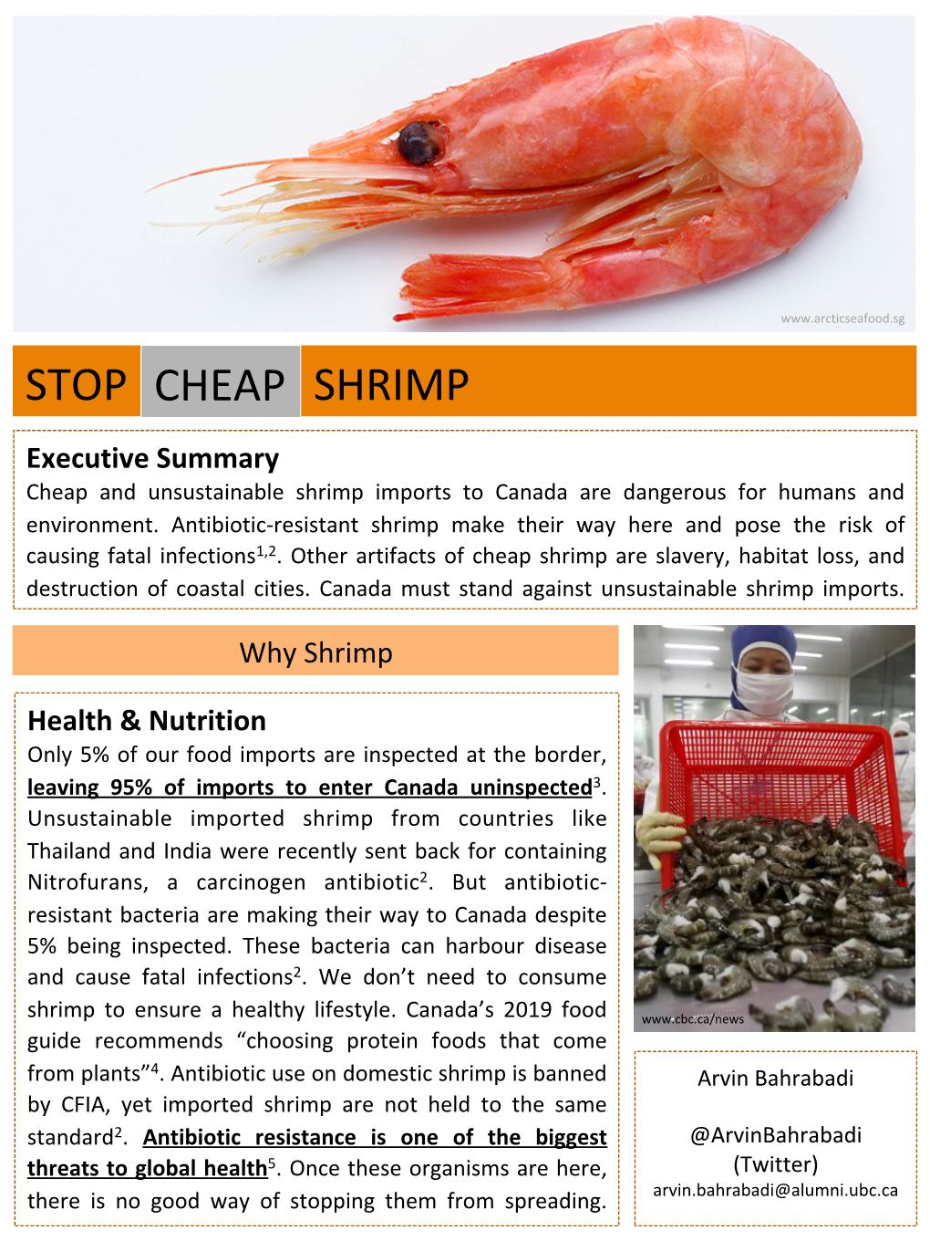 Stop Cheap Shrimp