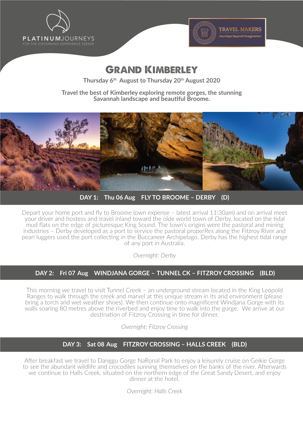 Grand Kimberley Travel Makers