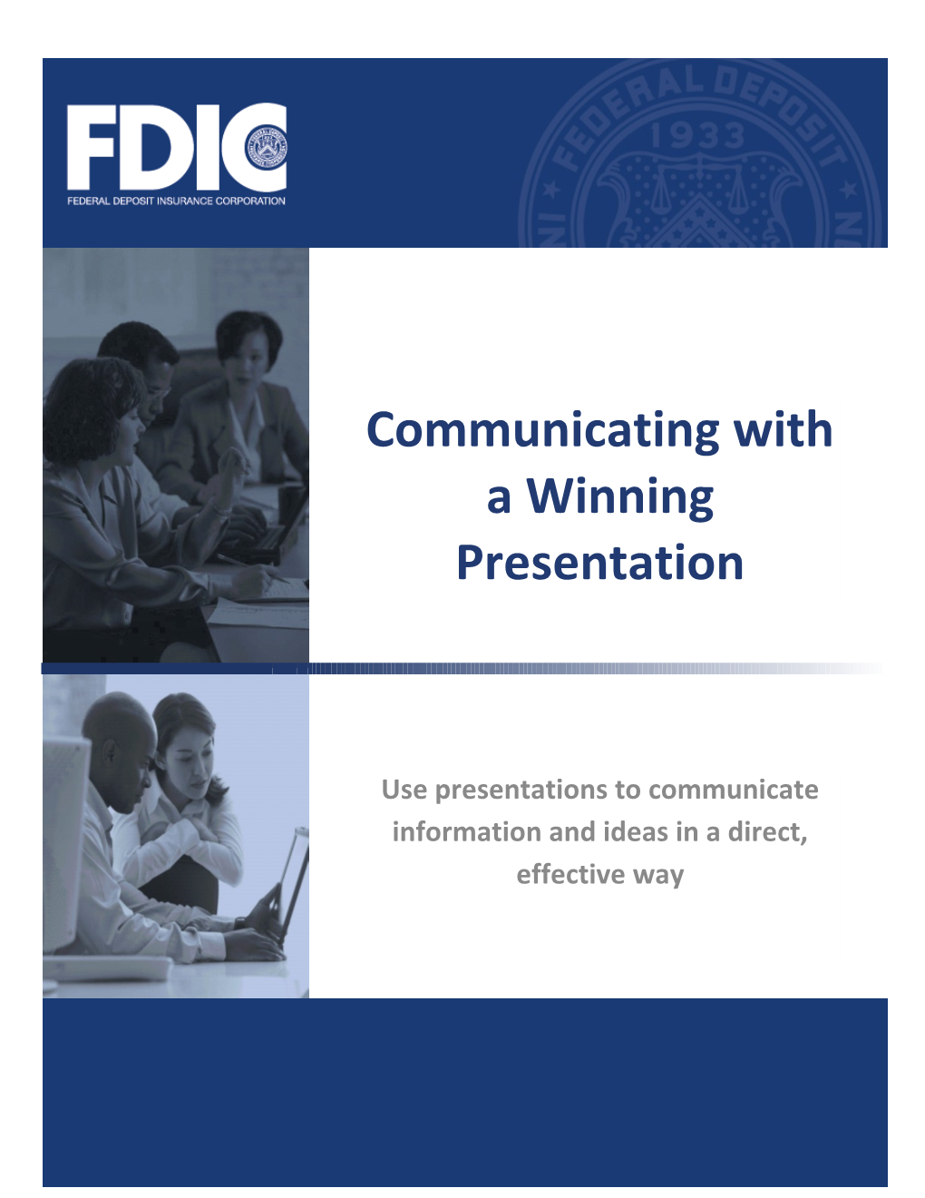 5-5 Communicating With A Winning Presentation