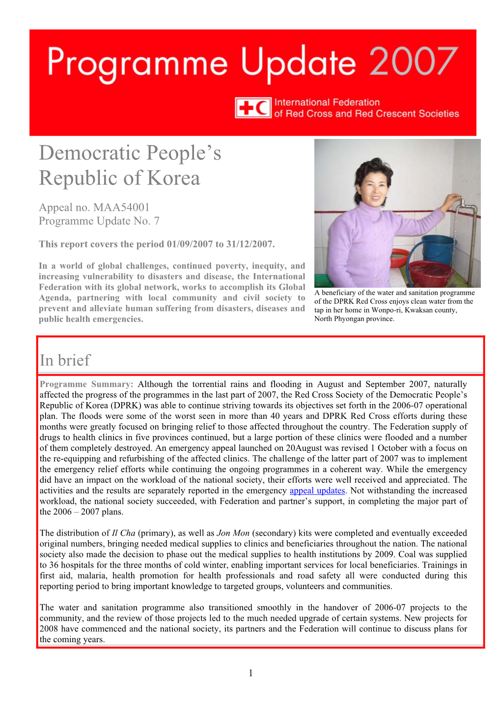 Democratic People's Republic of Korea