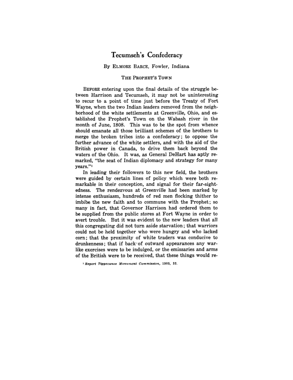 Tecumseh's Confederacy