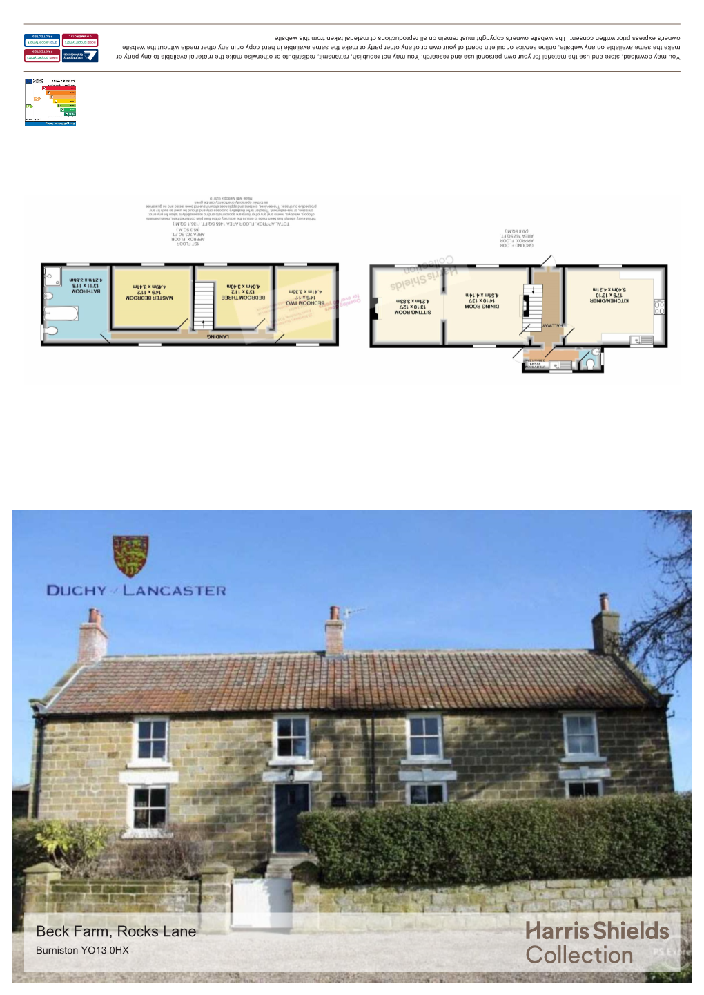 Beck Farm, Rocks Lane Burniston YO13 0HX an Exceptional Stone Built Farmhouse in the Outskirts of Burniston