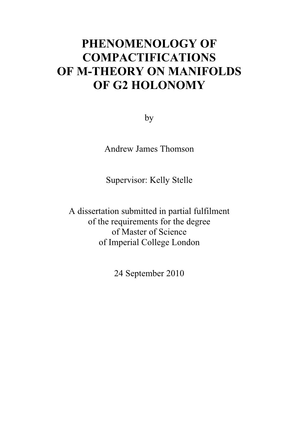 Andrew Thomson Dissertation.Pdf