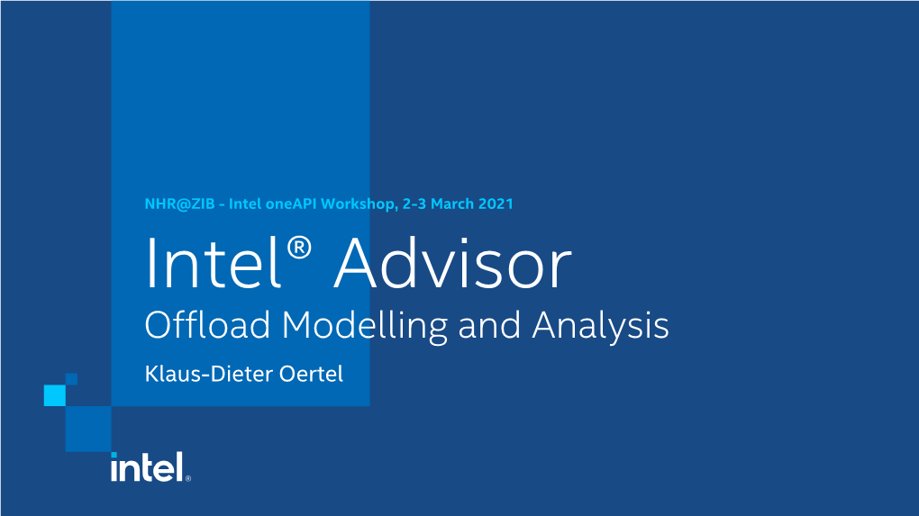 Intel® Offload Advisor