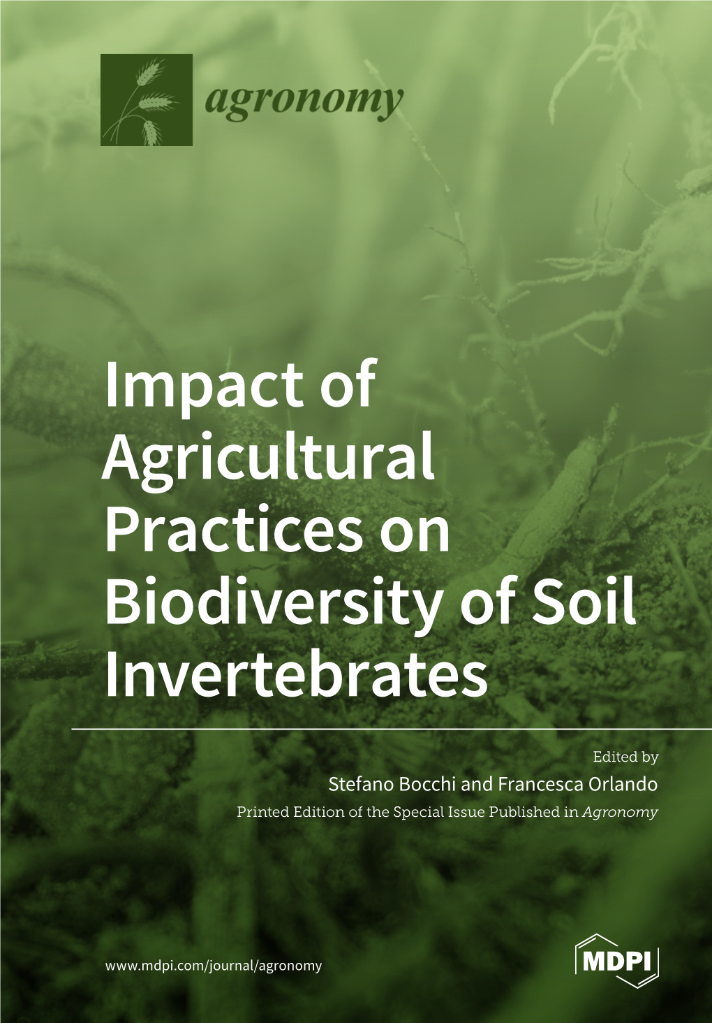 Impact of Agricultural Practices on Biodiversity of Soil Invertebrates