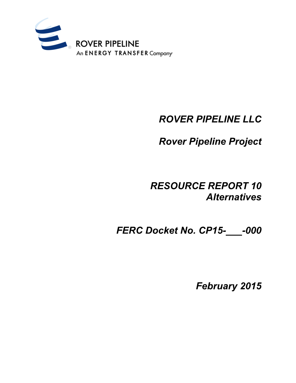 ET Rover Pipeline