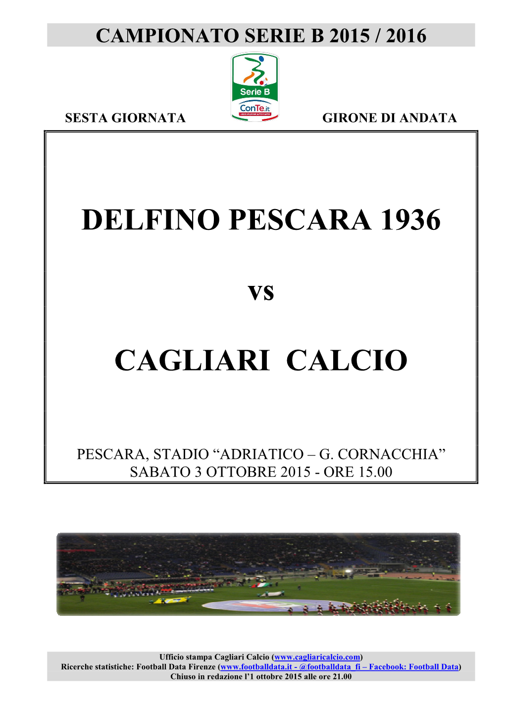 Pescara-Cagliari