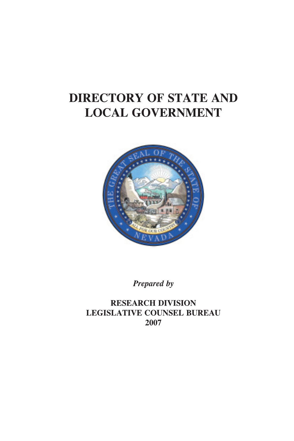 Directory of State and Local Government