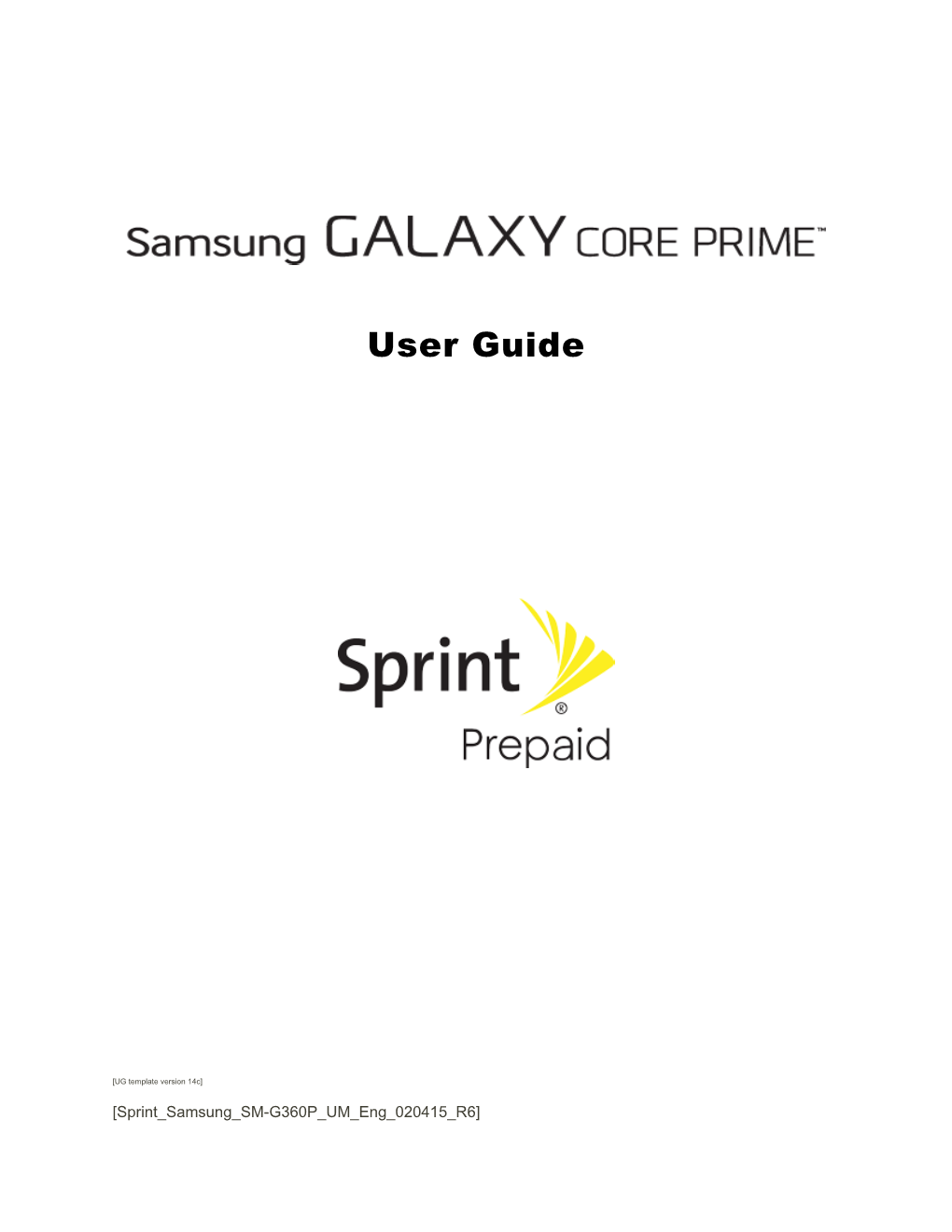 Samsung Galaxy Core Prime User Guide