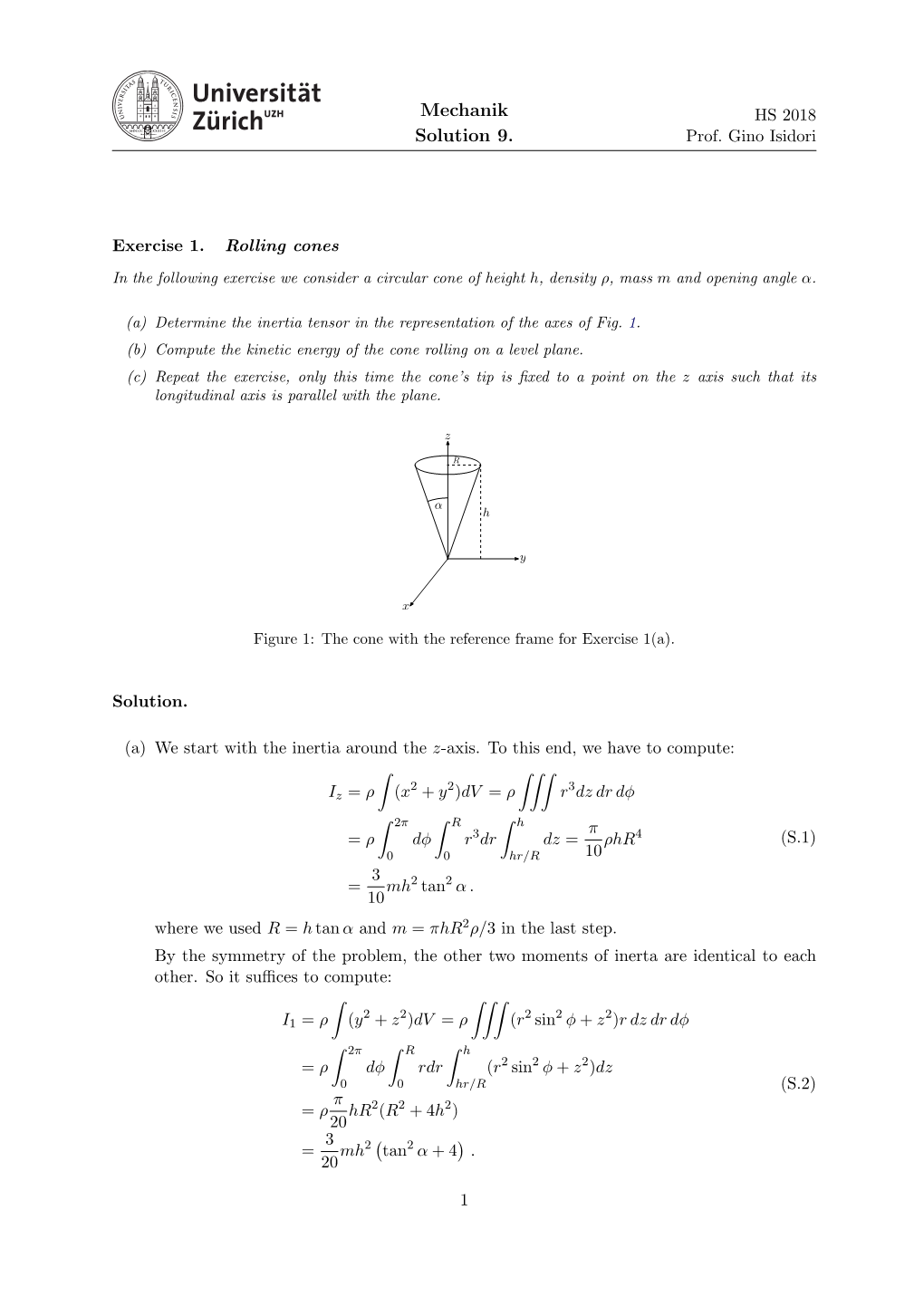 Mechanik Solution 9