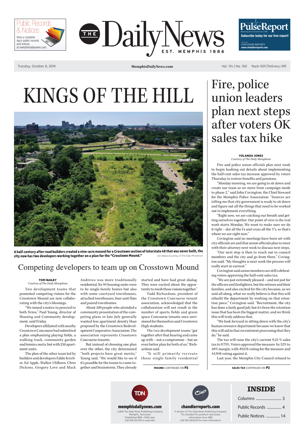 KINGS of the HILL Union Leaders Plan Next Steps After Voters OK Sales Tax Hike