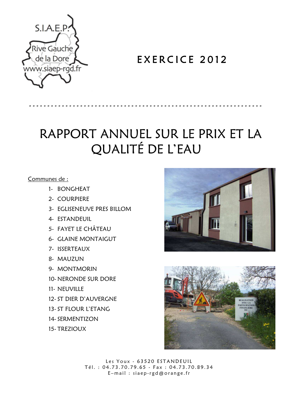 Rapport 2012