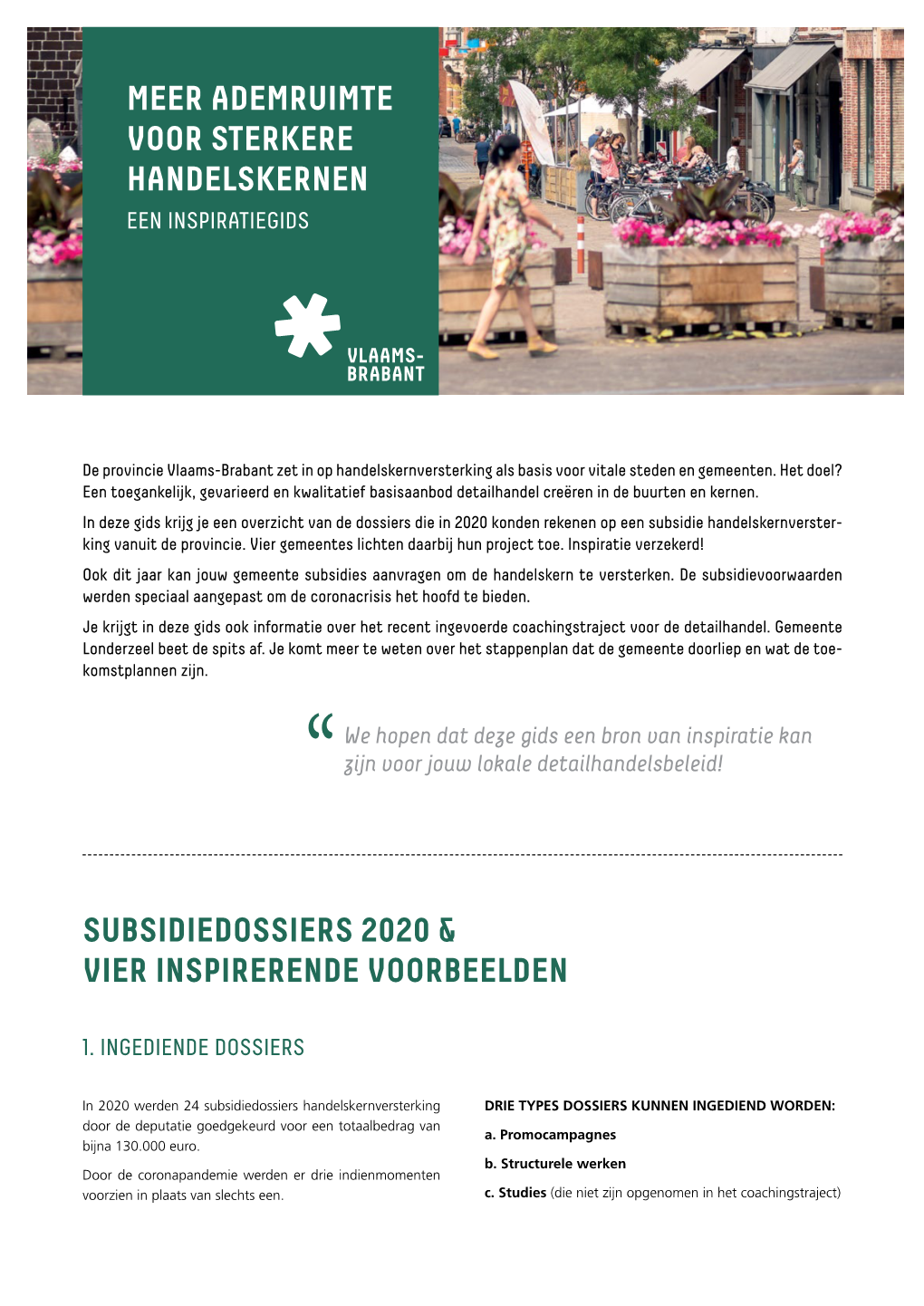 Inspiratiegids Handelskernversterking 2021