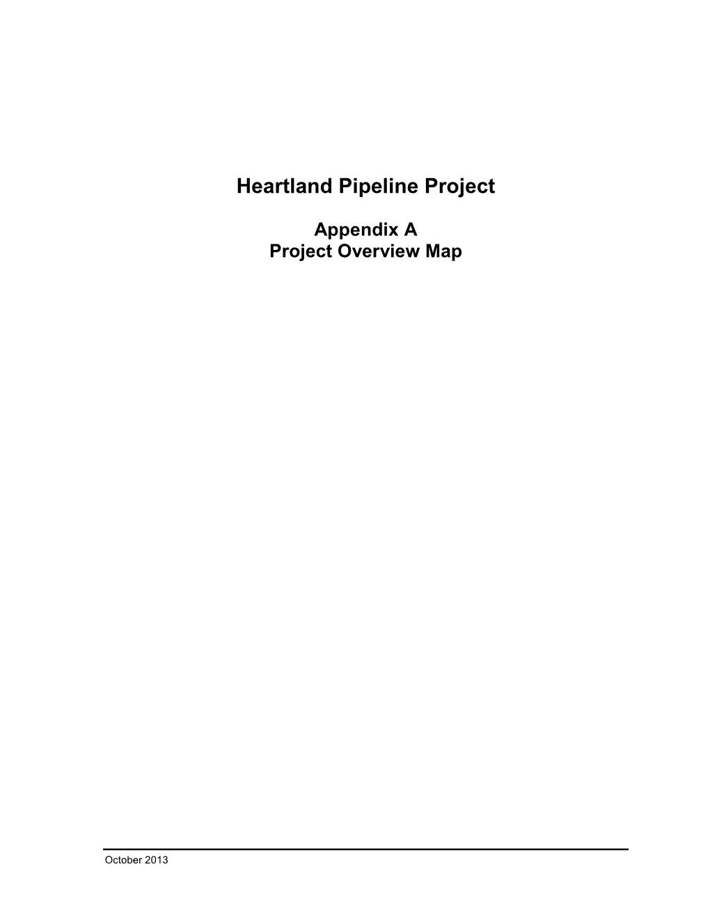 Heartland Pipeline Project