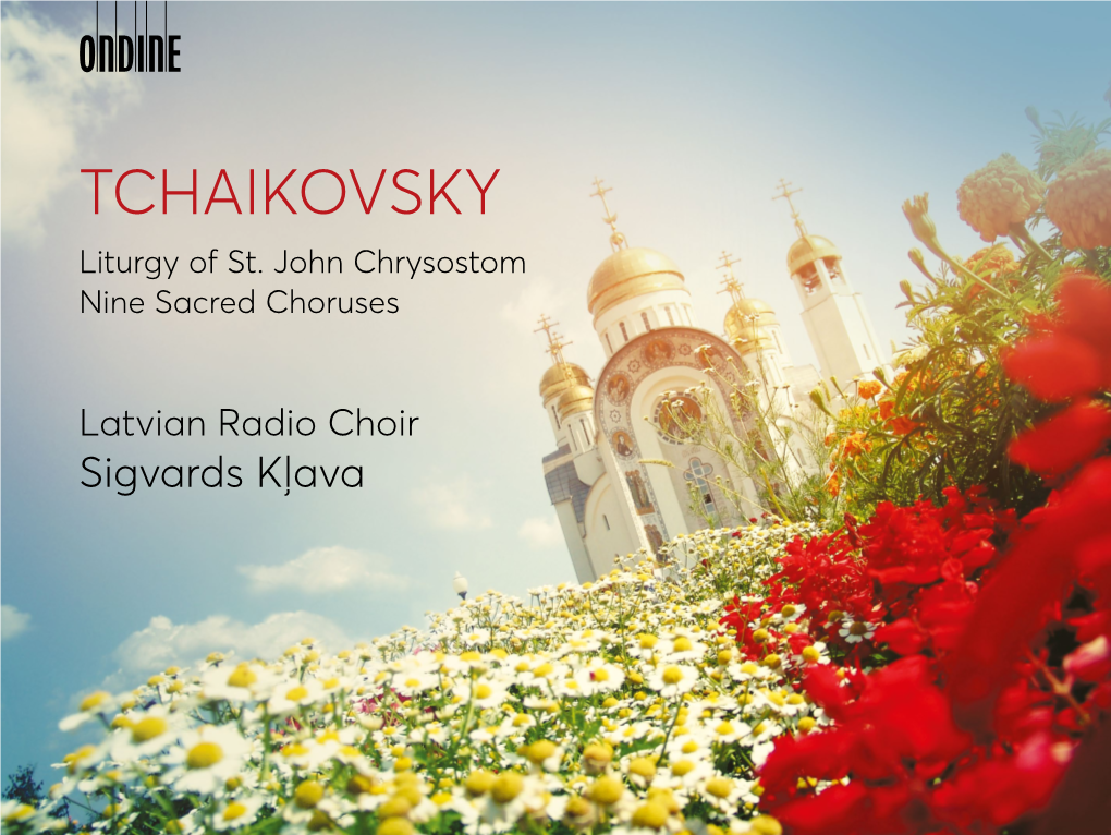 TCHAIKOVSKY Liturgy of St