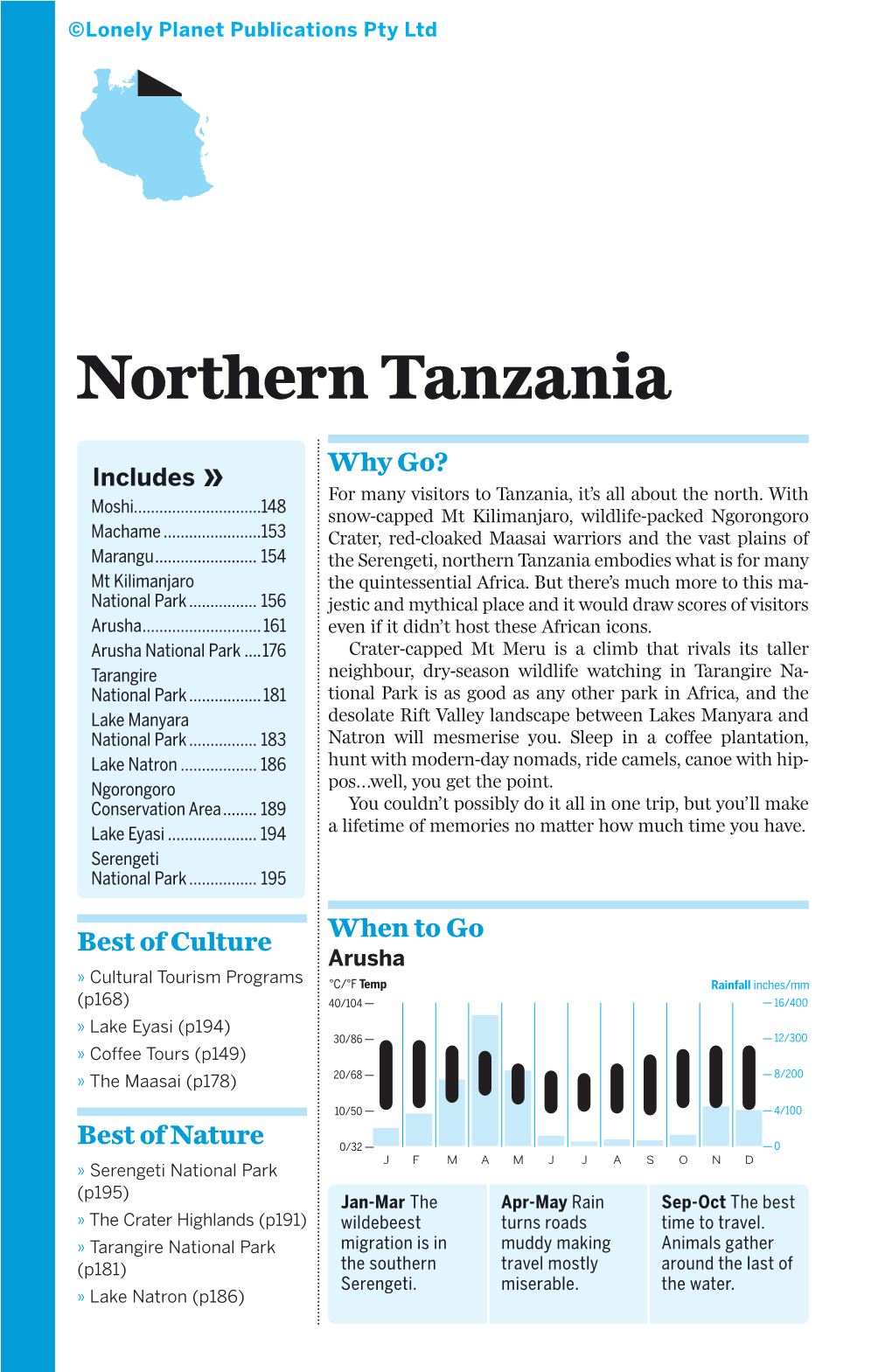 Northern Tanzania Embodies What Is for Many Mt Kilimanjaro the Quintessential Africa