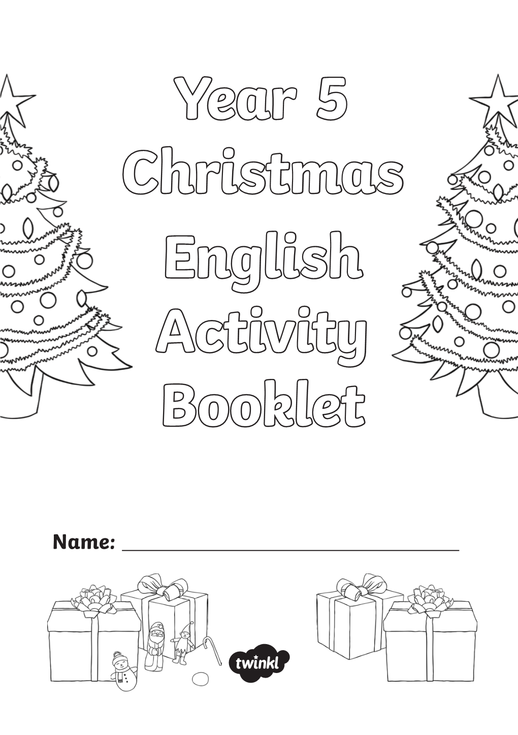 Year 5 Christmas English Activity Booklet