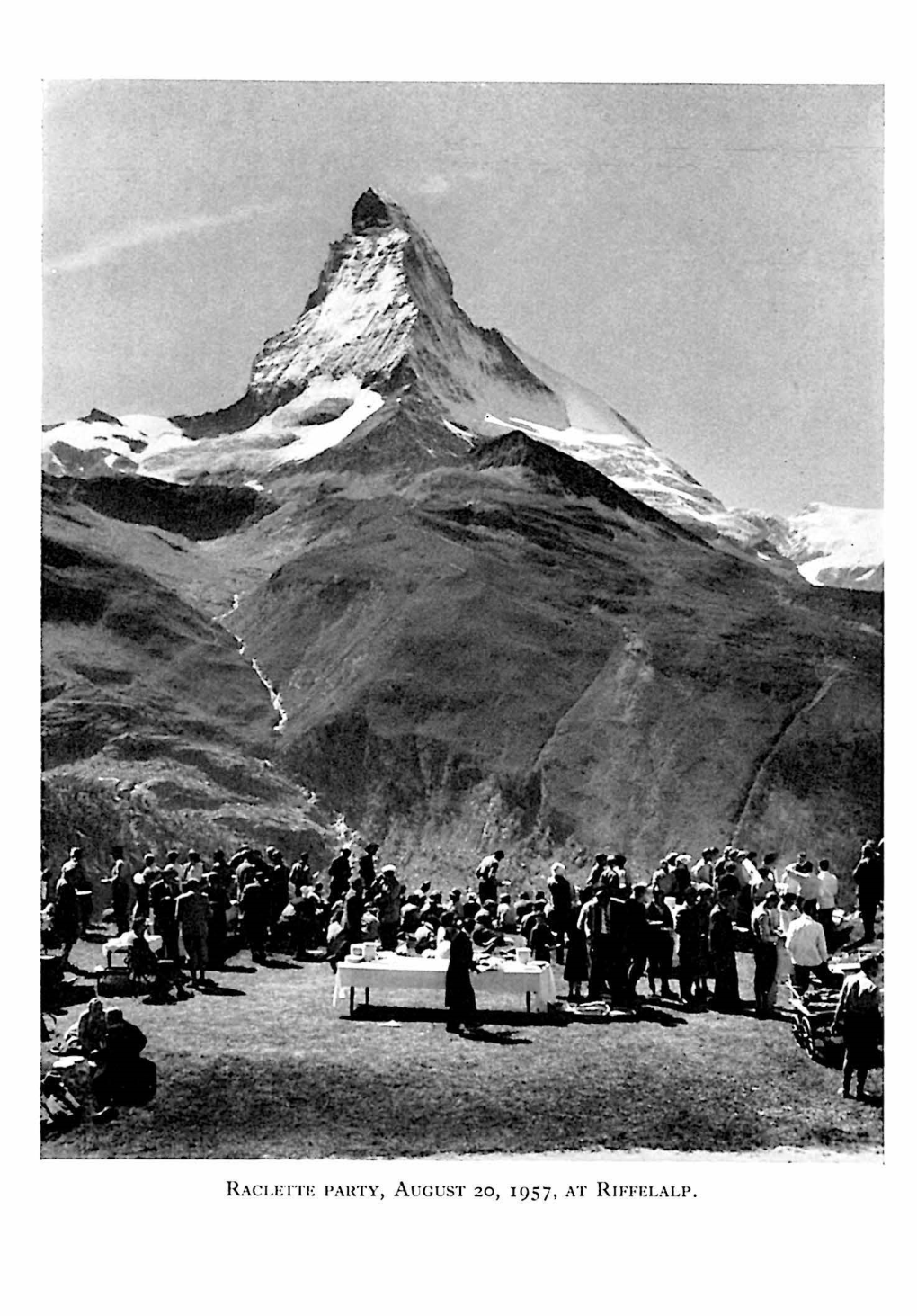 The Centenary Meet at Zermatt, Pages from a Diary