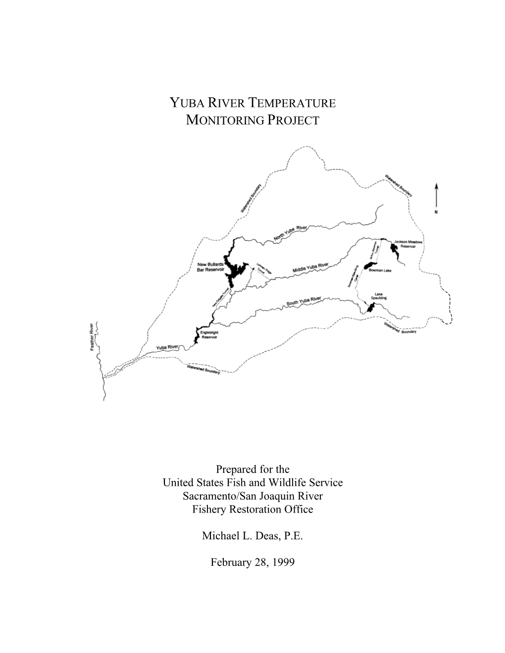 Yuba River Temperature Monitoring Project