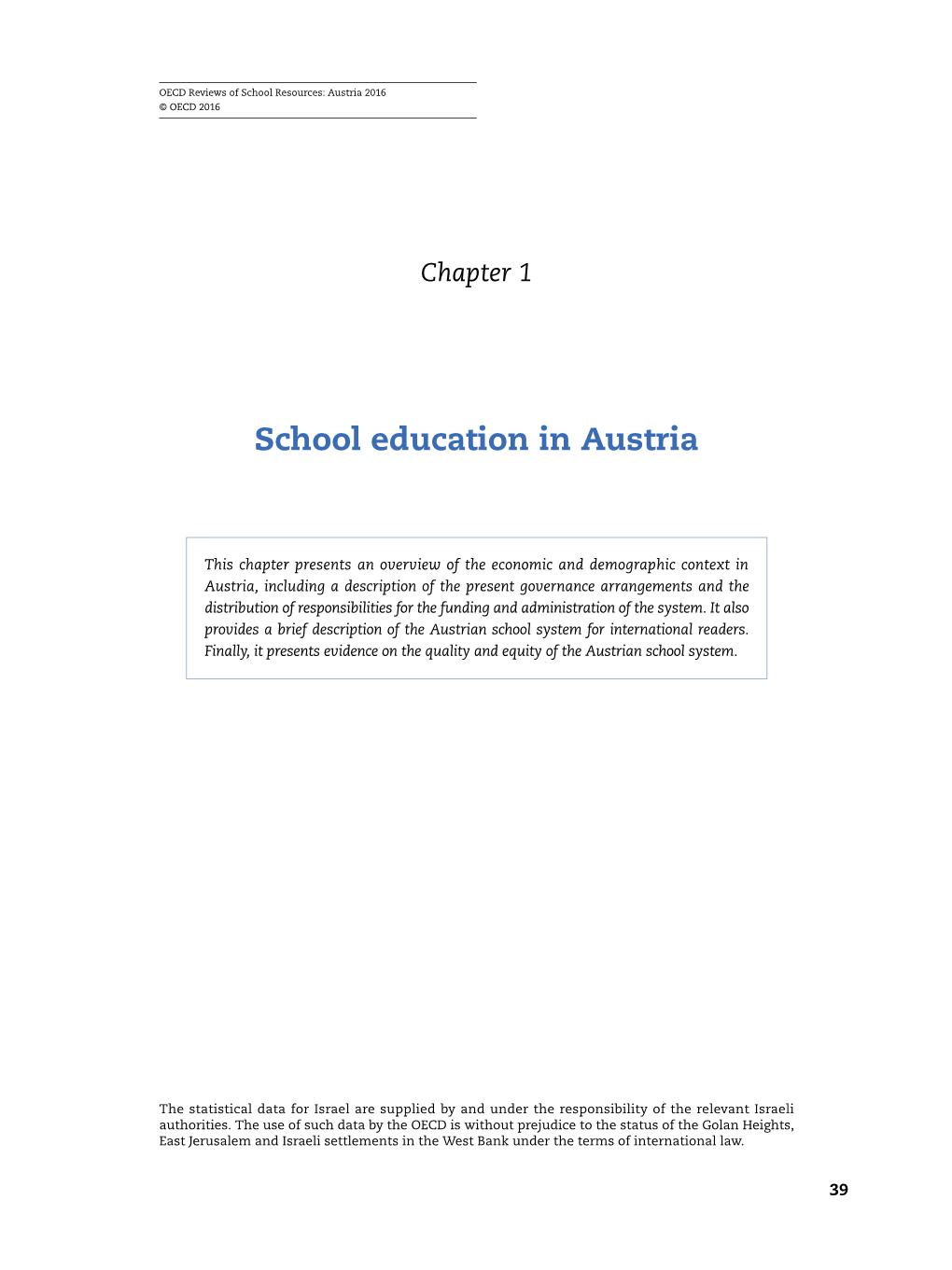 School Education in Austria