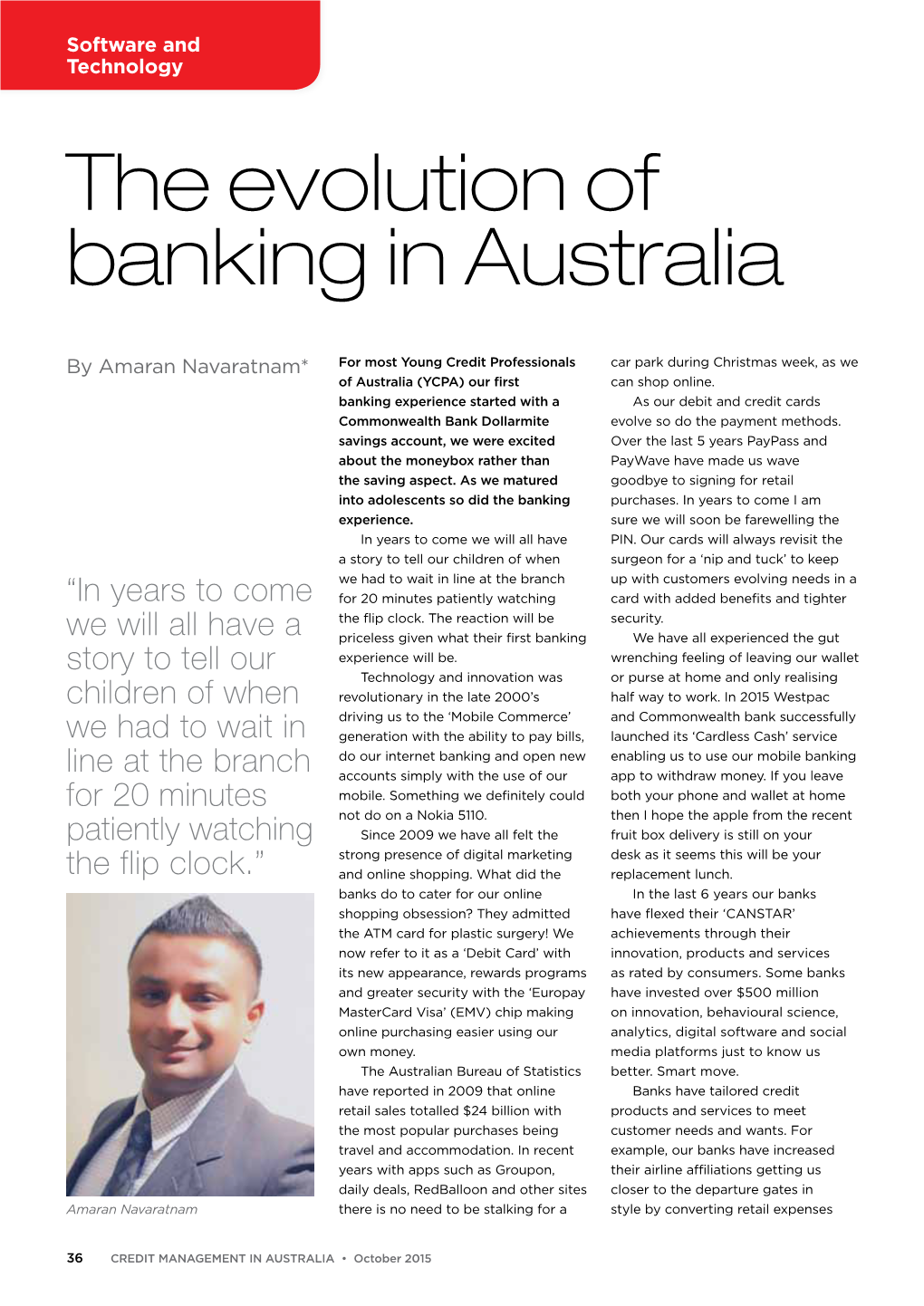 The Evolution of Banking in Australia