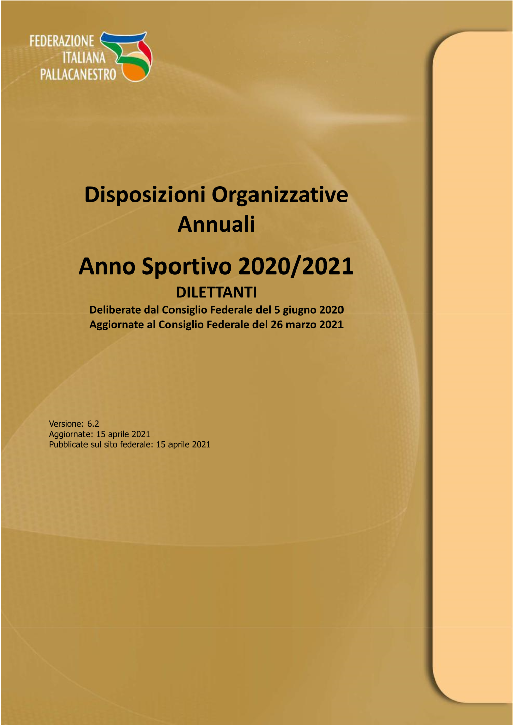 Anno Sportivo 2020/2021