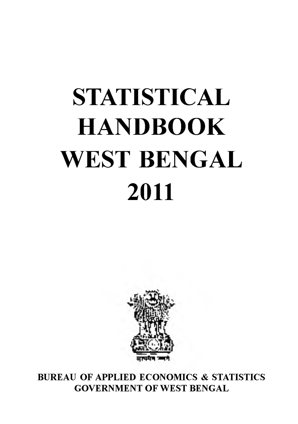 Statistical Handbook West Bengal 2011