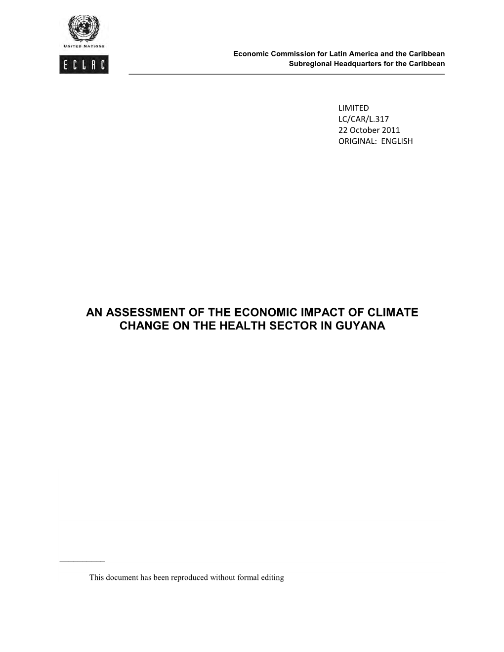 The Economic Impact of Climate Change on Human Health