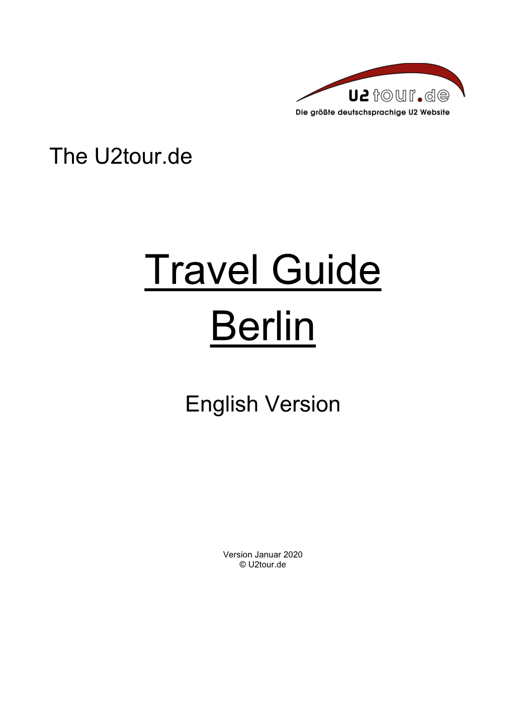 Travel Guide Berlin